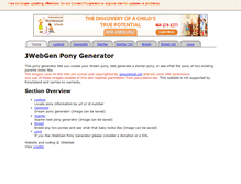 Tablet Screenshot of jwebgen.com